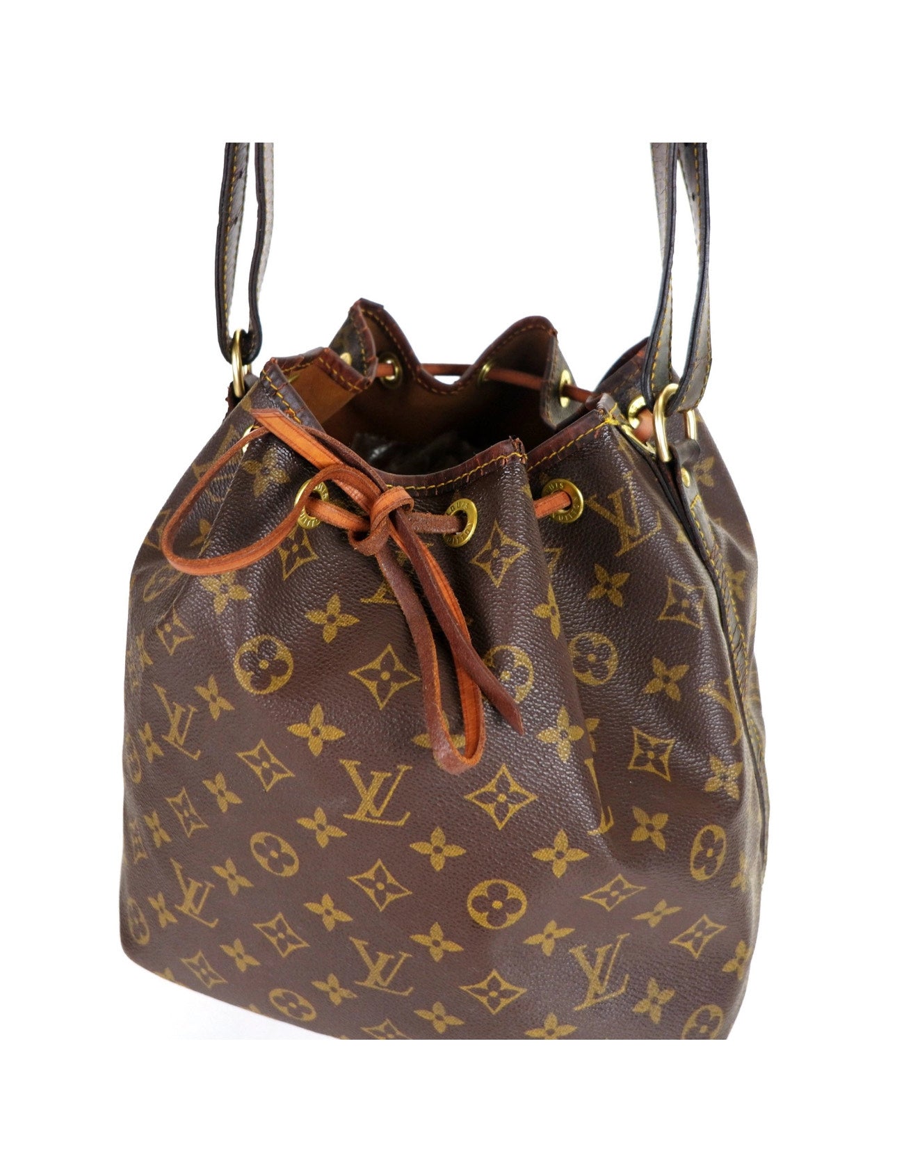 LOUIS VUITTON Noé leather handbag