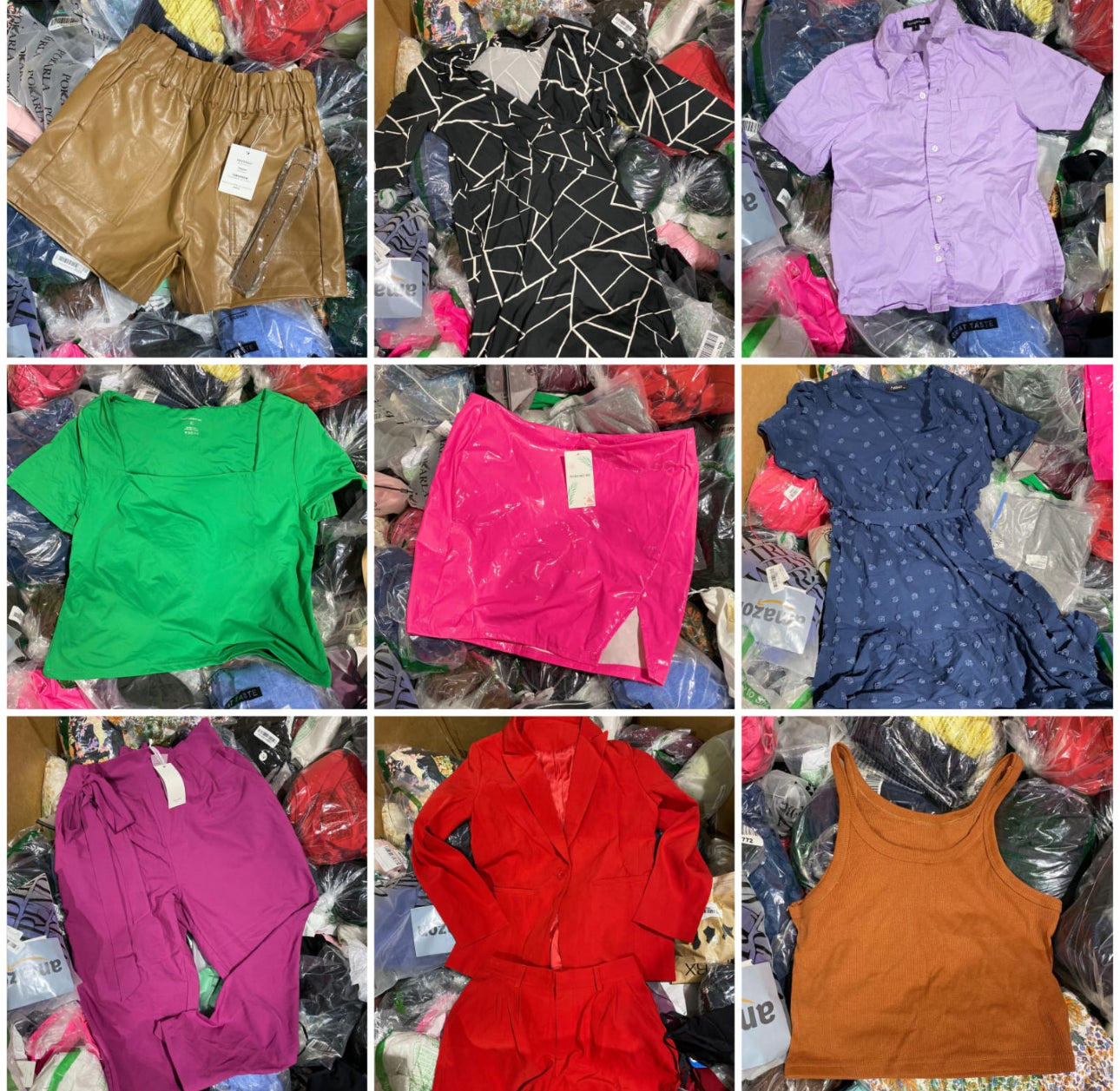 Women’s Summer Clothing – Amazon Brands – 100 Pieces